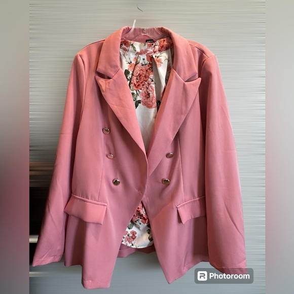 Double Breasted Flap Detail Blazer| Size 8/10 L - Picture 2 of 6